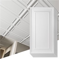 Art3d Ceiling Tiles 2x4 Ft  24x48 Inch  White