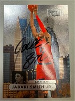 Jabari Smith Jr. Signed Card with COA