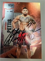 Anthony Pettis Signed Card with COA