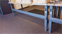 Wood Top Work Table 96 x 36 3/4" Contents Not