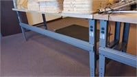 Wood Top Work Table 96 x 36 3/4"