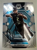 Panthers DJ Johnson Signed Card with COA