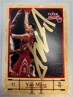 Yao Ming Signed Card with COA