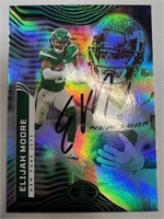 Jets Elijah Moore Signed Card with COA