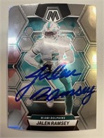 Dolphins Jalen Ramsey Signed Card with COA