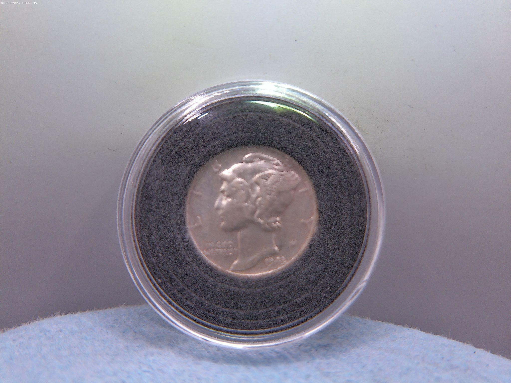 1943 Mercury Silver Dime