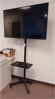 Roku TV TCL 49" On Stand w/ Power Cords No Remote