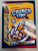 Phillies Ben Simmons Signed Card with COA