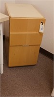 3 Drawer Wood Supplies & File Cabinet