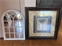 2 large wall decor pictures