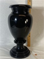 16” Tall Marble Vase Small Chip