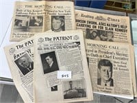 Lot of 60’s 70’s newspapers Kennedy Assassination