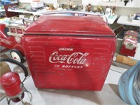 1950'S COCA-COLA PICNIC COOLER 2 PLUG & OPENER