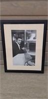 Young Elvis Presley framed picture