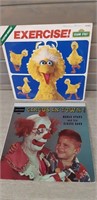 Big Bird & Creepy Clown Record Albums