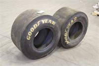 (2) Goodyear 14x32x15 Slick Tires