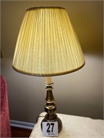 Brass Table Lamp (Approximately 30" Tall)