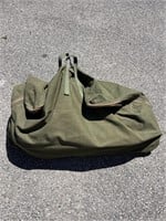 Vintage Military Bag with Tent
