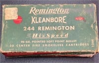Remington Kleanbore 244 Remington 20 Rounds