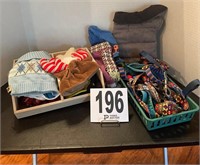Assortment of Dog Clothes (XS) & Leashes(Den)
