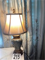 Table Lamp with Green Shade(Bd1)
