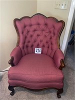 Believed To Be Vintage Wing Chair(Bd1)