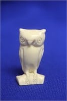 A Carved Bone Owl
