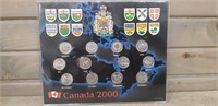 Canada 2000 Coin Set, months