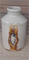 Vintage Crock Tanwerth Pottery 10" High