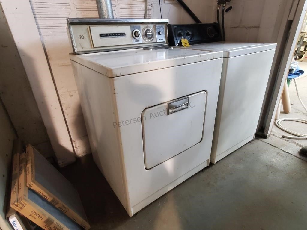 Roper Washer and Kenmore Electric Dryer