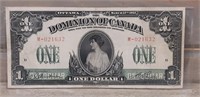 Dominion of Canada 1917 One Dollar Bill PRE M