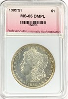 1885 Morgan Silver Dollar MS-65 DMPL