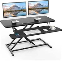 USED-ERGOMAKER 36" Standing Desk - Black