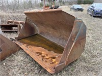 Approx 9' Loader Bucket with JRB Quick Attach