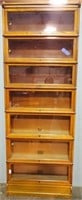 7 GLOBE WEINECKE BARRISTER BOOK CASE SECTIONS