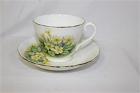 An Adderley Bone China Cup and Saucer