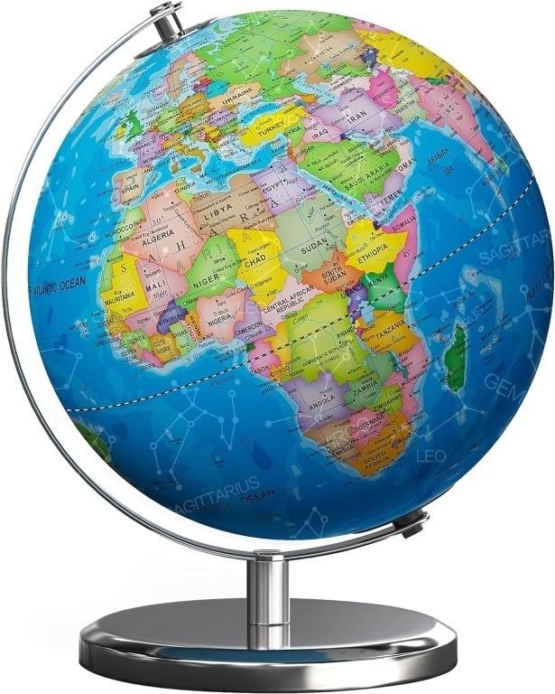 LED World Globe With Stand
