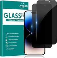 2 Pack Iphone 14 Pro Privacy Screen Protector