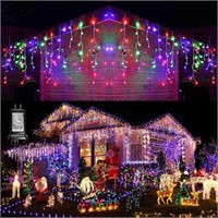 432 LED 8 Modes Low Voltage Icicle String Lights
