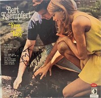 Bert Kaempfert Signed Vinyl Cover COA