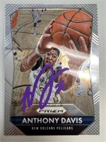 Pelicans Anthony Davis Signed Card with COA