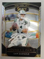 Jets Sam Darnold Signed Card with COA