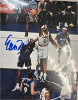 Evan Mobley Signed 8x10 with COA