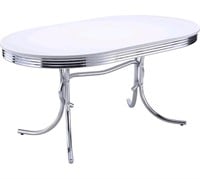 COASTER Retro Oval Dining Table