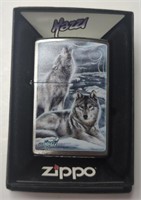 Zippo Mazzi Wolf Lighter New in Box Sealed