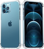 Iphone 12 Pro Max Clear Silicone Shockproof Case