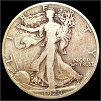 1920-S Walking Liberty Half Dollar NICELY