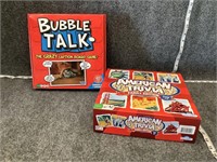 American Trivia and Bubble Talk Games