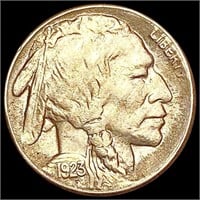 1923-S w/ Rev Planchett Flaw Buffalo Nickel