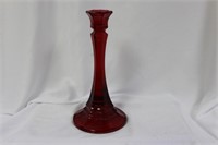 A Ruby Red Candlestick